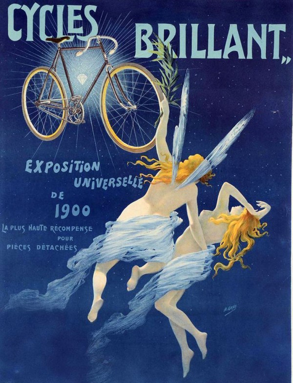 Cycles brillant by VINTAGE POSTER